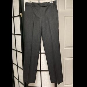 NWOT Ann Taylor Factory wool blend trousers grey. Size 4.